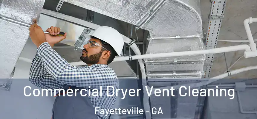  Commercial Dryer Vent Cleaning Fayetteville - GA