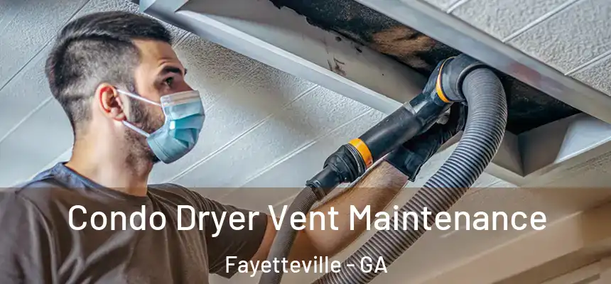  Condo Dryer Vent Maintenance Fayetteville - GA