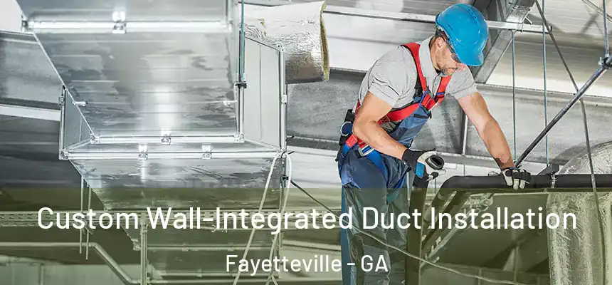  Custom Wall-Integrated Duct Installation Fayetteville - GA